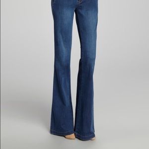 Guido & Mary | Low Rise Flare Leg Jeans